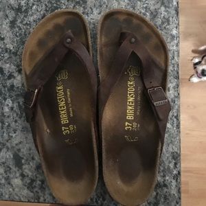 Flip flop Birkenstock’s!